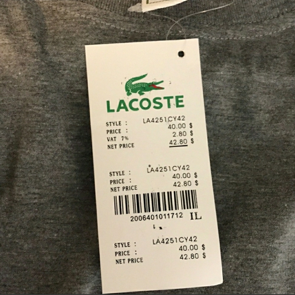 Rare Lacoste T-shirt